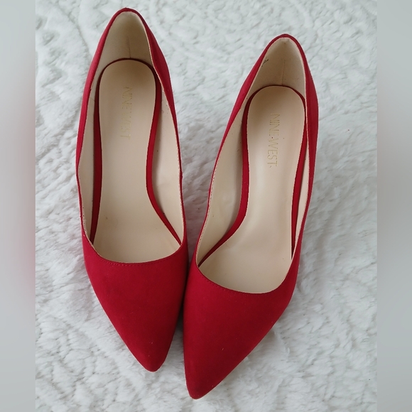 Nine West Red Women's Pumps - Picture 1 of 5